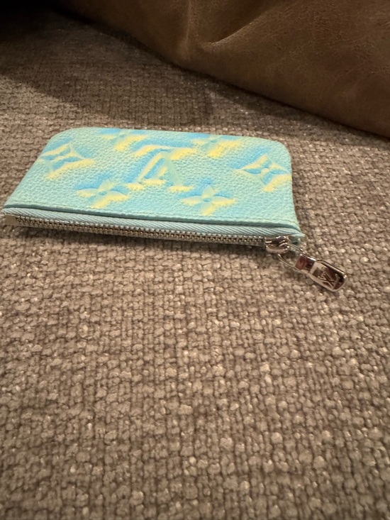 Louis Vuitton Empreinte Monogram Summer Stardust Key Pouch Water Green - Picture 5 of 10